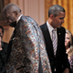 KING OF KINGS: President Barack Obama and B.B. King on stage during the White House Music Series saluting Blues Music in recognition of Black History Month, Feb. 21, 2012,